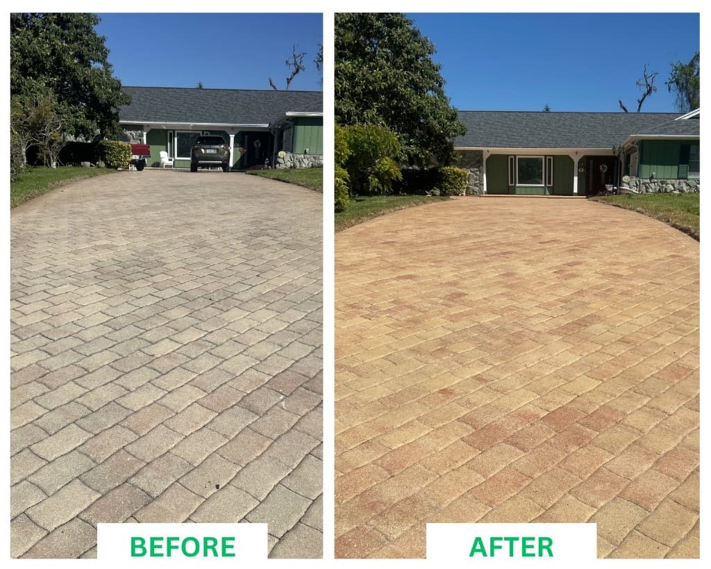Paver Driveway Restoration