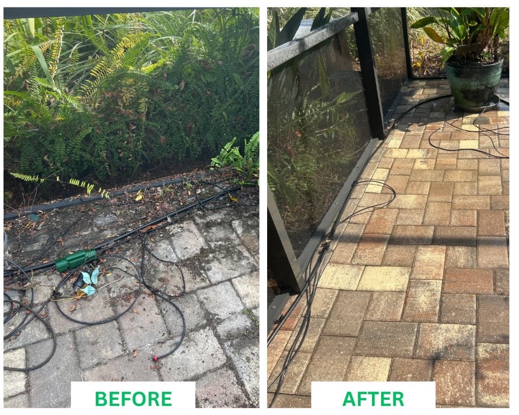 Garden Paver Patio Restoration